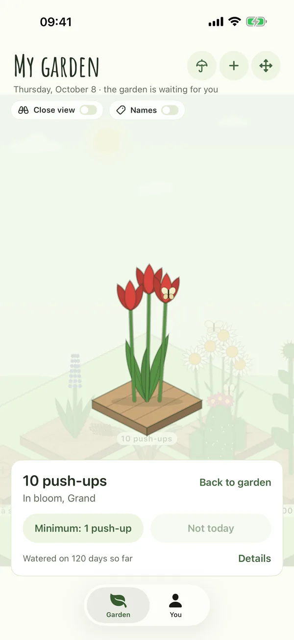 Filiy screen: A drop is enough today